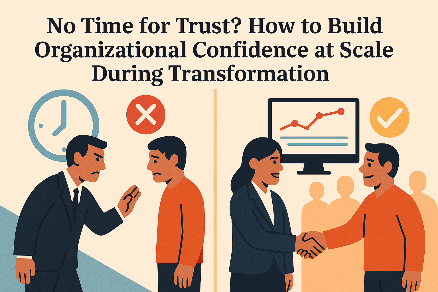How to Build Organisational Confidence at Scale During Transformation